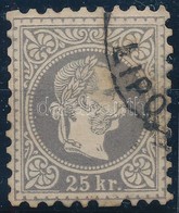 O 1867 25kr (65.000) '(PEST) LIPO(TVÁROS)' - Andere & Zonder Classificatie