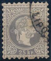 O 1867 25kr (65.000) '(PEST) LIPO(TVÁROS)' - Sonstige & Ohne Zuordnung