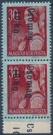 ** 1946 Betűs Csomag 10kg Pár, Eltolódott Felülnyomat Az Alsó ívszélen Is - Andere & Zonder Classificatie