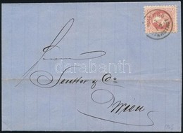 1869 5kr Levélen 'ESSEGG UNTERSTADT' - Wien - Altri & Non Classificati