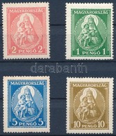 1932 Nagy Madonna Sor, 1P Ráncok / Creases, 2 P Kifakult / Pale, 2P-10P újragumizott /  Regummed (**70.000) - Andere & Zonder Classificatie