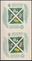 ** 1958 Virág Blokk 2 Eltérő Fogazású Blokk (17000) - Altri & Non Classificati