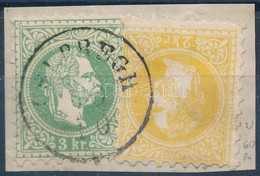 1867 2kr + 3kr 'CSEPREGH' - Autres & Non Classés