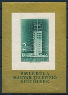 ** 1958 Televízió Vágott Blokk (25.000) - Altri & Non Classificati