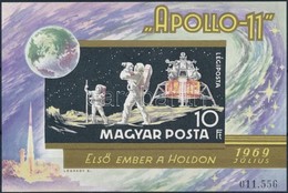 ** 1969 Apollo 11 Vágott Blokk (6.000) - Andere & Zonder Classificatie