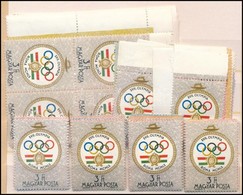 ** 1960 Római Olimpia 10 Db Sor (10.000) - Altri & Non Classificati