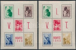 ** 1949 VIT 2 Db Blokk (14.000) - Andere & Zonder Classificatie