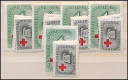 ** 1957 Postakórház 5 Db Sor (10.000) - Autres & Non Classés