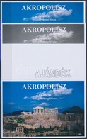 ** 2015/07 Akropolisz 4 Db-os Emlékív Garnitúra (28.000) - Autres & Non Classés