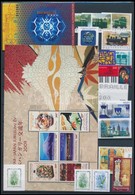 ** 2000-2009 Postai éves Szettek Gyűjteménye, 10 Különböző / Collection Of 10 Different Official Year Sets - Gebruikt