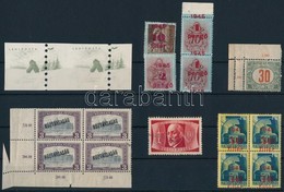 ** * O 16 Db Bélyeg Közte Nyomási és Fogazási Eltérések - Used Stamps