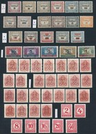 ** * 1909-1941 Portó és Hivatalos Javarészt Postatiszta Sorok, Benne Hármas Lyukasztású Sorok, Nyomási és Fogazási Eltér - Used Stamps