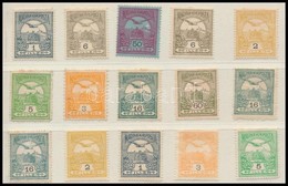 (*) * 15 Db Turul Bélyeg - Used Stamps