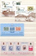 ** 1987-1993 13 Db Emlékív: Duna Gőzhajózási Társaság, II. János Pál Pápa Látogatása, Karácsony, Bibliotheca Corviniana, - Used Stamps