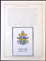 Kiállítási Anyag: 1991 II. János Pál Pápa Látogatása Magyarországon 13 Lapon - Gebruikt