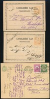 1872-1954 70 Db Levél és Levelezőlap, Közte Jobb, érdekes Küldemények - Gebruikt