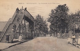 Monluçon.  La Passerelle De La Ville-Gozet - Montlucon