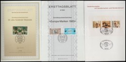 100 Db Külföldi FDC, Közte Német, Osztrák, Francia - Altri & Non Classificati