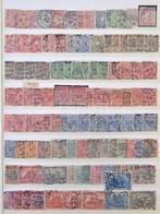 O Deutsches Reich, NSZK Gyűjtemény Többletpéldányokkal, Jó értékekkel, Blokkokkal, összefüggésekkel, 8 Lapos A4-es Berak - Sonstige & Ohne Zuordnung