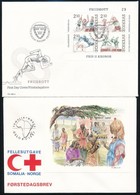 1986-1988 3 Klf FDC - Andere & Zonder Classificatie