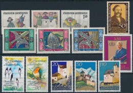 ** 1985-1986 Liechtenstein 6 Db Klf Sor + 2 Bélyeg - Andere & Zonder Classificatie