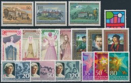 ** 1985-1986 Liechtenstein 5 Db Klf Sor + 1 Bélyeg - Altri & Non Classificati