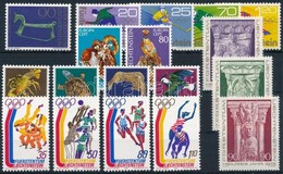 ** Liechtenstein 1975-1976 5 Db Klf Sor + 1 Bélyeg - Andere & Zonder Classificatie