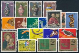 ** Liechtenstein 1973-1974 5 Db Klf Sor + 3 Bélyeg - Andere & Zonder Classificatie