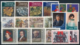 ** Liechtenstein 1981-1982 6 Db Klf Sor - Andere & Zonder Classificatie