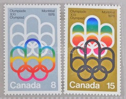 ** Díszalbum 1973-1975 Közötti 7 Db Kanadai Sport Sorral Az 1976-os Olimpia Előkészületeként (több Mint Mi EUR 20,-) - Andere & Zonder Classificatie