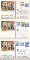 5 Db (egyházi, Szt. Szava) Képes Jugoszláv Levelezőlap - Altri & Non Classificati
