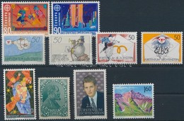 ** 1918-1992 Liechtenstein 4 Db Klf Sor + 8 Db Klf Bélyeg - Andere & Zonder Classificatie