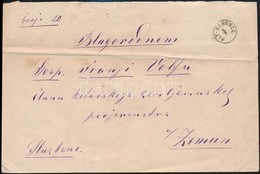 ~1870 Ex Offo 'ALT-BANOVCE' - Sonstige & Ohne Zuordnung