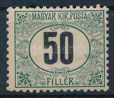 * 1905 Zöldportó 50f 11,3/4:12 Fogazás (3.500) - Other & Unclassified