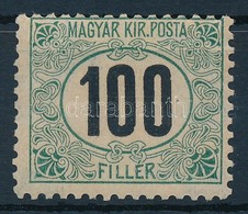 * 1905 Zöldportó 100f 11,3/4:12 Fogazás (3.000) - Altri & Non Classificati