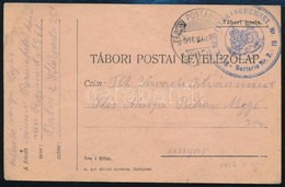 1916 Tábori Posta Levelezőlap 'TP 25' + 'K.u.K. FELDKANONENRGT Nr. 61' - Autres & Non Classés