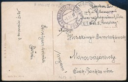 1917 Tábori Posta Képeslap 'S.M.S. RADETZKY' - Other & Unclassified