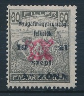 ** Nyugat-Magyarország II. 1921 Arató 60f Garancia Nélkül (19.000) - Andere & Zonder Classificatie