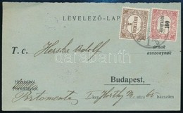 1923 Hivatalos 100f + 5K Levelezőlapon - Altri & Non Classificati