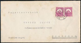 1928 Boríték ,,DOMBRÁD-NYÍREGYHÁZA 134' Mozgóposta Bélyegzővel - Andere & Zonder Classificatie