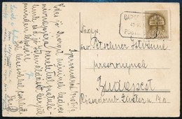 1940 Képeslap 'BARSENDRE' Felvidéki Postaügynökségi Bélyegzéssel - Andere & Zonder Classificatie