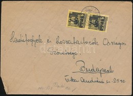 1945 (5. Díjszabás) Távolsági Levél Kisegítő 2 X 60P/18f Bérmentesítéssel - Sonstige & Ohne Zuordnung