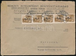 1946 (7. Díjszabás) Távolsági Levél Betűs 5 X TI.I./10f Bérmentesítéssel - Sonstige & Ohne Zuordnung