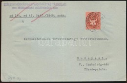 1946 (13. Díjszabás) Távolsági Levél Lovasfutár 500eP Bérmentesítéssel - Andere & Zonder Classificatie