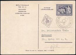 1949 Bélyegnap Levelezőlap Elsőnapi Bélyegzéssel - Andere & Zonder Classificatie