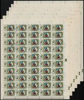 O 1958 Brüsszeli Világkiállítás 5Ft 6 Db Teljes ív, Alul Kettős Fogazással (24.000) - Andere & Zonder Classificatie