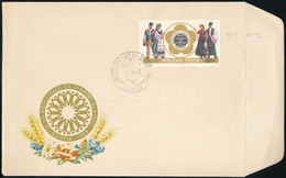 1968 Évfordulók 60f ,,több Gomb Az Ingen' Tévnyomat FDC-n - Andere & Zonder Classificatie