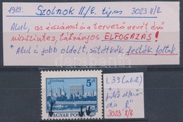 (*) 1975 Szolnok 1989-es IIb Típus Elfogazva - Sonstige & Ohne Zuordnung