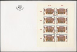 1989 Nemzetközi Büntetőjogi Kongresszus Kisív FDC-n Mi 1971 - Andere & Zonder Classificatie