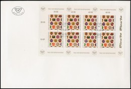 1990 Bélyegnap Kisív FDC-n Mi 1990 - Sonstige & Ohne Zuordnung